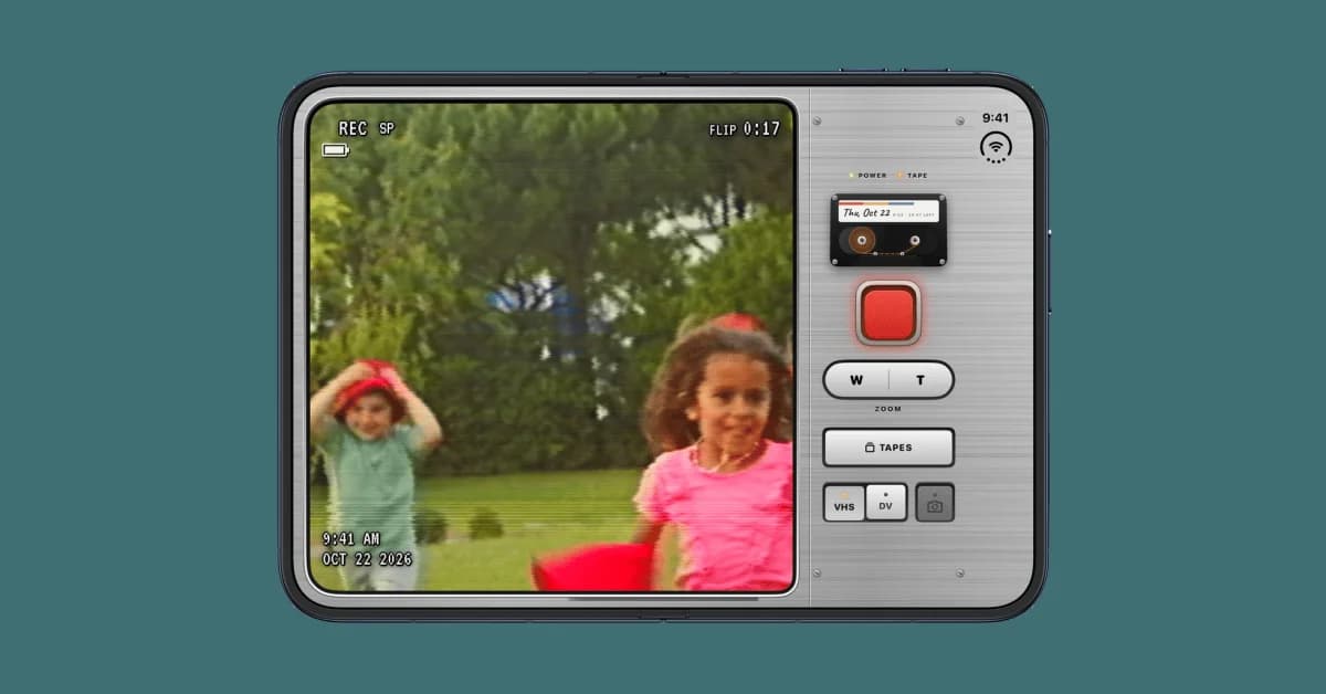 Flipcorder؛ فیلم‌برداری به سبک دوربین‌های قدیمی روی آیفون Duo