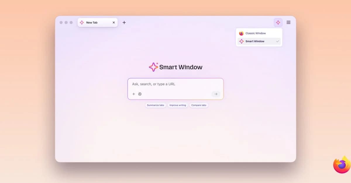 Smart Window فایرفاکس پر کردن فرم و پایش سایت‌ها را یاد گرفت